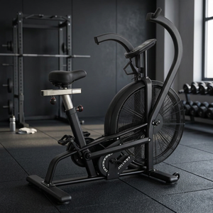 Bicicleta Estática de Interior con Ventilador, Resistencia Ajustable, Asiento y Pantalla LCD para Uso Doméstico - Product Image 3
