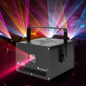RGB đầy đủ màu sắc 3 Wát ilda đèn <span class=keywords><strong>laser</strong></span> DMX512/Câu lạc bộ đêm bên thanh Đèn sân khấu màu xanh lá cây màu đỏ màu xanh nhôm hiệu ứng chùm cho - Product Image 5