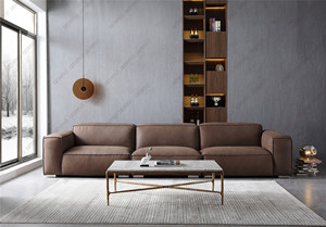 Living <strong>White</strong> Natural Marble Rectangle <strong>End</strong> <strong>Table</strong> Hand Forged Thaddeus Marble Coffee <strong>Table</strong> - Product Image 2
