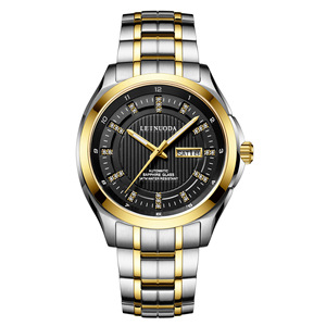 Reloj Mecánico Automático Esqueletizado, Reloj de Pulsera de Acero Casual y Elegante para Hombre de Negocios, Resistente al Agua - Product Image 2