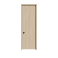 Porte d'usine best-seller Portes en bois véritables portes doubles pour les maisons