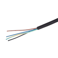Cable de alimentación industrial negro de alta eficiencia de 3 clavijas Cable de conexión de cinco núcleos 15A para computadora Uso de electrodomésticos CN