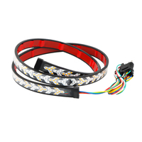 Promotion : Feu arrière multifonction LED dynamique de luxe pour pick-up, clignotant séquentiel et feu stop en forme d'arête de poisson