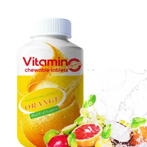 OEM customized High quality health products Vitamin C Chewable Tablets Boost immunity