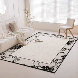 Tappeto Moderno Retrò in Stile Francese di Lusso per <span class=keywords><strong>Camera</strong></span> <span class=keywords><strong>da</strong></span> <span class=keywords><strong>Letto</strong></span> e Soggiorno, Realizzato a Mano con Tecnica Meccanica, Tappetini per Camere d'Albergo - Product Image 2