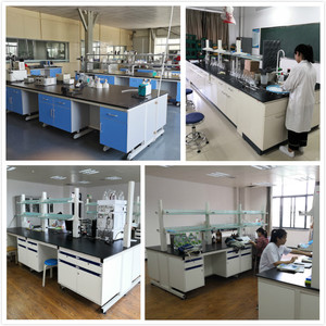 Tavolo da Lavoro in Acciaio per Laboratorio Chimico con Armadio a Muro con Porta in Vetro, Banco da Lavoro per Scuole, Ospedali e Istituti <span class=keywords><strong>di</strong></span> Ricerca - Product Image 6