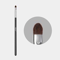 Pinceau correcteur pour fard à paupières à marque privée, logo personnalisé, petit pinceau plat de précision pour détails des yeux, outils de maquillage en gros