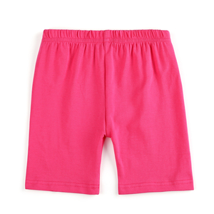 Pantaloncini da bici casual in cotone lavorato a maglia morbido estivo per bambini <span class=keywords><strong>leggings</strong></span> <span class=keywords><strong>corti</strong></span> per ragazze all'ingrosso - Product Image 3