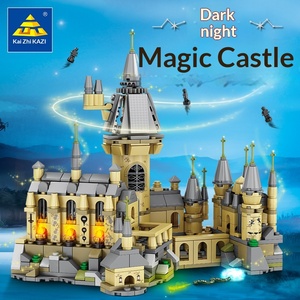 Château de Princesse en Plastique <span class=keywords><strong>à</strong></span> Assembler – Blocs de Construction Éducatifs <span class=keywords><strong>à</strong></span> Petites Particules – Jouet Pédagogique pour Filles – Cadeau pour Institutions de Formation - Product Image 4