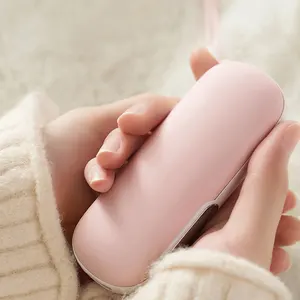 IMYCOO New Arrival Portable Mini Charger Power Bank Rechargeable Hand Warmer Power Bank Mini Heater For Christmas Gifts