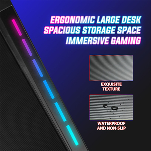 Mesa de estudio de esquina de Pc nórdica para juegos, escritorio de ordenador con forma de <span class=keywords><strong>L</strong></span> montado en la pared, grande y barato para el hogar - Product Image 6