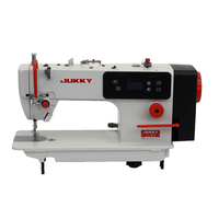 JUKKY 9808 Machine à coudre industrielle à entraînement direct, automatique, à point noué, en métal, à économie d'énergie pour vêtements