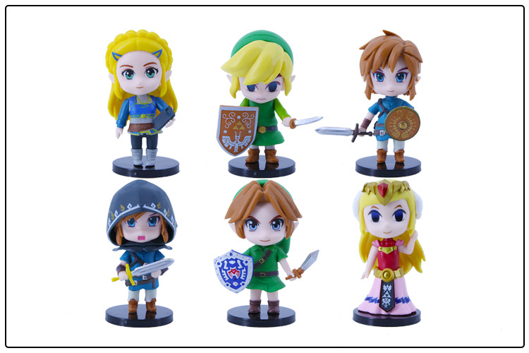 Legend of Zelda Link & Princess Zelda Mini Bricks Figure