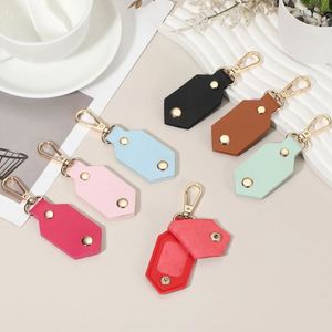 Lightweight Pu Leather Corporate <b>Gifts</b> Personalized Keychain Charm Mini Photo Frame for Friends Family Lover - Product Image 6