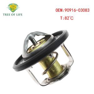 เทอร์โมสตัทเครื่องยนต์ Tree Of Life รุ่น 90916-03083 สำหรับรถกระบะโตโยต้า 82 ระบบควบคุมน้ำหล่อเย็นอัตโนมัติ - Product Image 3