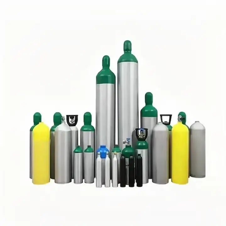 Offre Spéciale réservoir en aluminium de CO2 du cylindre 200Bar de CO2 de 0.6L 50L pour médical pour la qualité alimentaire