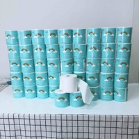Rouleau de papier hygiénique doux 3 plis Papier hygiénique de haute qualité prêt à être stocké Emballage anglais