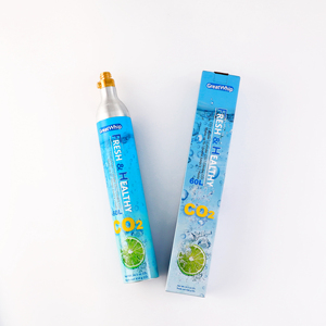 Bombola di CO2 Portatile Greatwhip <span class=keywords><strong>per</strong></span> <span class=keywords><strong>Acqua</strong></span> Frizzante, Cilindro di Gas Anidride Carbonica <span class=keywords><strong>per</strong></span> Soda - Product Image 1