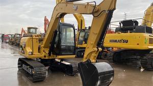 Mini-excavatrice sur chenilles hydraulique d'occasion certifiée EMC, Caterpillar CAT307, équipement de construction, pompe hydraulique KYB - Product Image 2