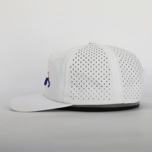 Sombrero de papá lavado con agua vintage Tamaño personalizado ajustable Características de la tela común Método de impresión de bordado Sombrero perforado con láser - Product Image 4