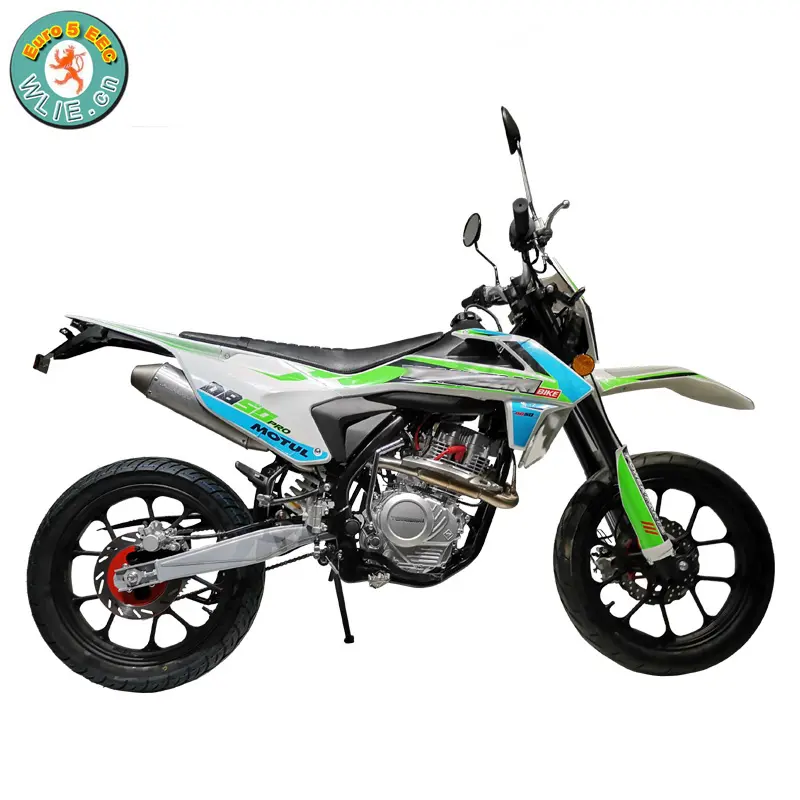Motorrad günstig Benzin Mini-Motorräder benzinbetrieben Taschenmotorrad 49 Ccm 50 Ccm Dirtbike DB50 Pro mit Euro 5 EWG COC