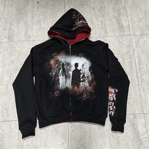 Custom Streetwear Men's Hoodies Pullover Hoodie Men's Hoodies Sweatshirts - Product Image 1