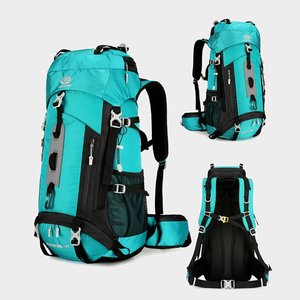 MKW2065 Mochila Duradera de 60L para Exteriores, Mochila Ligera de Viaje para Acampar, Senderismo, con Cubierta PARA LA Lluvia y Compartimento para Zapatos - Product Image 6