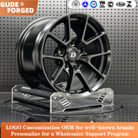 Jantes forgées en alliage d'aluminium GUDEAluminum, nouvelle version, best-seller, anthracite chrome VS-5RS VS5RS SM10RS 6061-T6, 17-23 pouces, pour voitures particulières
