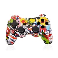 Manette de Jeu sans Fil Bluetooth pour PS3 USB PC, Contrôleur de Jeu, Joystick, Manette