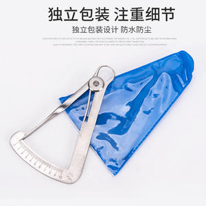 Calibradores Dentales de Acero Inoxidable de Alta Precisión, Chapados en Oro, Instrumentos Quirúrgicos para Calibrar Cera de Corona Interna - Product Image 6