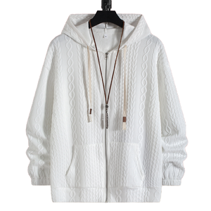 Sweat-shirt à capuche surdimensionné pour homme et femme, personnalisé, en gros, usine ODM, motif géométrique, 100% - Product Image 1