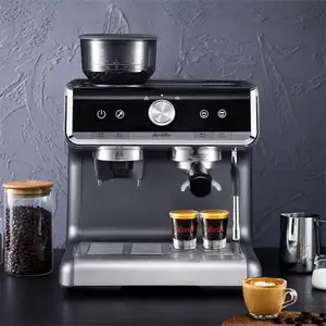 Mesin Espresso Kopi Barista, Komersial Elektrik Pro Bvstrf100 Bes870Xl Breville Ketel Ganda Mesin Kopi Espresso dengan Penggiling Colokan AS