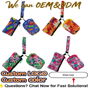 2025 компактный неопреновый кошелек с застежкой-молнией - Product Image 2