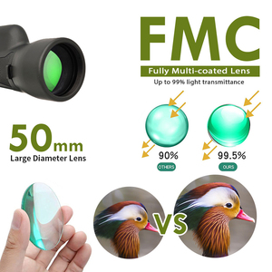Télescope monoculaire étanche IPX7 12x55, optique claire de haute qualité, monoscope avec support pour smartphone, trépied - Product Image 3