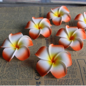 <span class=keywords><strong>Fleur</strong></span> artificielle Hawaïenne Plumeria en mousse PE pour décoration de mariage, 4cm, 5cm, 7cm, 9cm, vente en gros - Product Image 3
