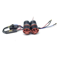 Motor DC Brushless Torsi Tinggi dengan Gear Planetary 60W Efisiensi IE4, Dudukan Flens, Kit ESC 20A untuk Drone