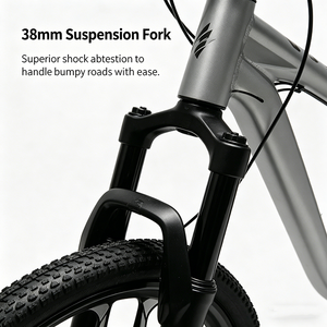 Vélo léger pour adultes, idéal pour les résidents d'appartements, avec roues de 24 ou 26 pouces et crochet de suspension pour rangement mural dans les petits espaces - Product Image 4