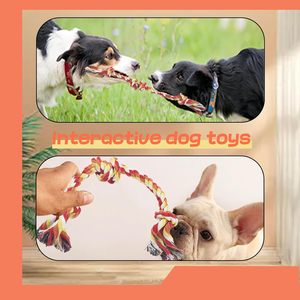 Juguete de cuerda para perros, juguetes interactivos para masticar para entrenamiento de masticadores agresivos, animales lindos de peluche, juguetes para perros - Product Image 5