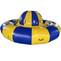 LYT G1-006 Jeux de parc aquatique de qualité supérieure, ski aquatique gonflable, bateau disco flottant, radeau avec pompe, certifié CE