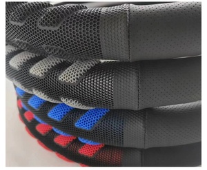 Fundas de Volante de Cuero <span class=keywords><strong>Sparco</strong></span> de 38-40CM Compatibles con Toyota, Mercedes Benz, Audi, Tacoma, A5, Camry, A6, Z4, Highlander - Product Image 2