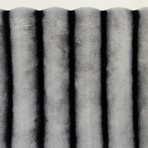 <span class=keywords><strong>Tissu</strong></span> <span class=keywords><strong>en</strong></span> fausse fourrure pelucheuse 100% polyester à motif imprimé avec support tricoté, chaud et anti-boulochage, pour textile de maison, sellerie automobile et vêtements - Product Image 6