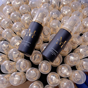 Shampooing à cils petit kit avec <span class=keywords><strong>ventilateur</strong></span> et presser bottlw boîte en pvc cils en noir kit de shampooing cils personnaliser fournisseurs - Product Image 6