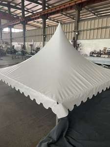 Magnifiques tentes pagodes de mariage avec un design ondulé, cadre en aluminium robuste <span class=keywords><strong>pour</strong></span> une utilisation prolongée, <span class=keywords><strong>pour</strong></span> la <span class=keywords><strong>location</strong></span> de fêtes, tentes <span class=keywords><strong>pour</strong></span> salons professionnels - Product Image 5