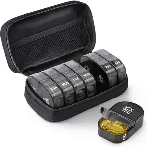 7 day pill box ABS pill case pill box set of 7