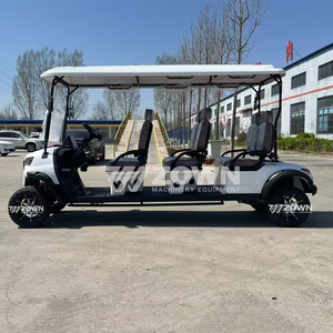 Voiturette de golf électrique de haute qualité 3-4 places, batterie lithium 48V, 4x4 tout-terrain, certifiée CE, châssis en acier pour la plage et le parc - Product Image 6