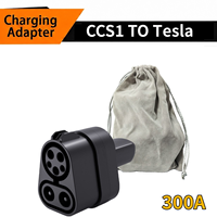 Adaptateur CCS1 vers Tesla 300A avec contrôle intelligent de la température, étanche IP55, connecteur de charge rapide DC pour Tesla