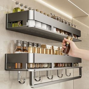 Multi-Function Modern Kitchen Storage <b>Rack</b> Stainless Steel Rust Resistant Wall-Mounted Knife and Cutting Board Holder - Product Image 1
