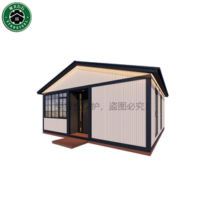 Casa Modular Prefabricada, Panel de Listones Verticales, Cabaña Prefabricada, Estructura de Acero Ligero, Casa de Vacaciones, Oficina - Product Image 1