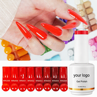 Gel UV tendance : Couleurs de vernis à ongles haute pigmentation, personnalisables avec votre logo, marque privée, pour nail art.
