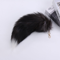 Porte-clés mignon en fausse fourrure en forme de queue, pour clés de voiture, sac à main, pendentif décoratif pour femme